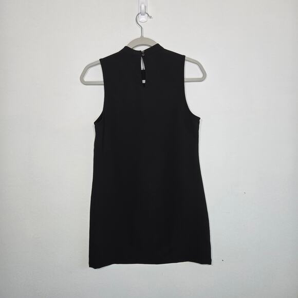 Forever 21 Black Mod Style Dress Size Small - Picture 4 of 5